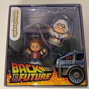 Little People Collector Set BACK TO THE FUTURE Fisher-Price NEW In Box Unopened